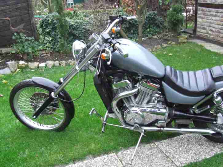 Suzuki VS 800 Intruder AME Chopper Projekt Umbau Bobber