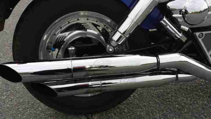 Suzuki VZ 800 Marauder Chopper Scottoiler Silvertail Dynojet Kellermänner Flip