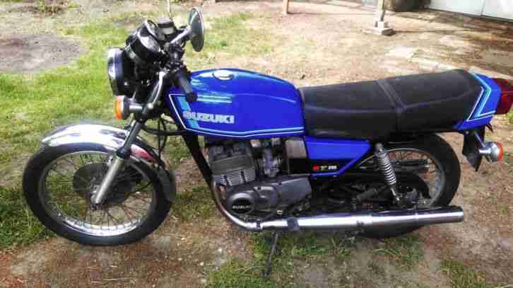 Suzuki X7 GT 250 Bj. 1980 mit 16000km