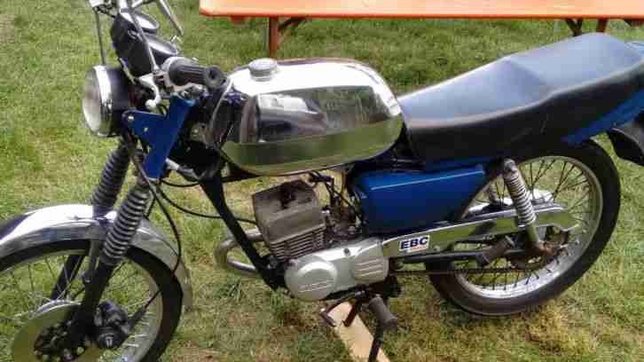 Suzuki ZR50K, Fünfziger, Moped, Mofa, Kleinkraftrad, Scheunenfund, Oldtimer