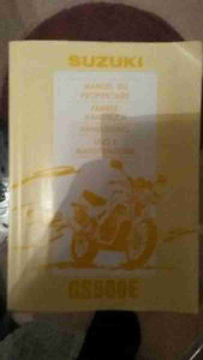 Suzuki gs 500 e fahrerhandbuch