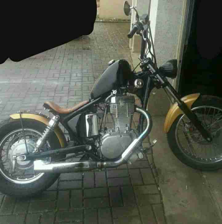 Suzuki ls 650 savage bobber Umbau