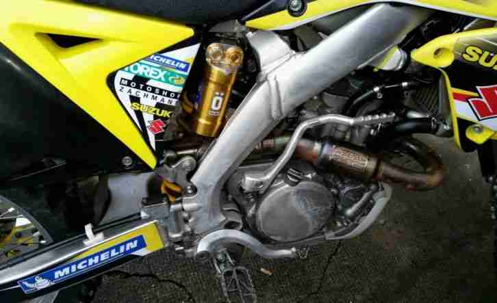 Suzuki rmz 250 motocross 2012 öhlins Fahrwerk x trig gabel pro circuit auspuff