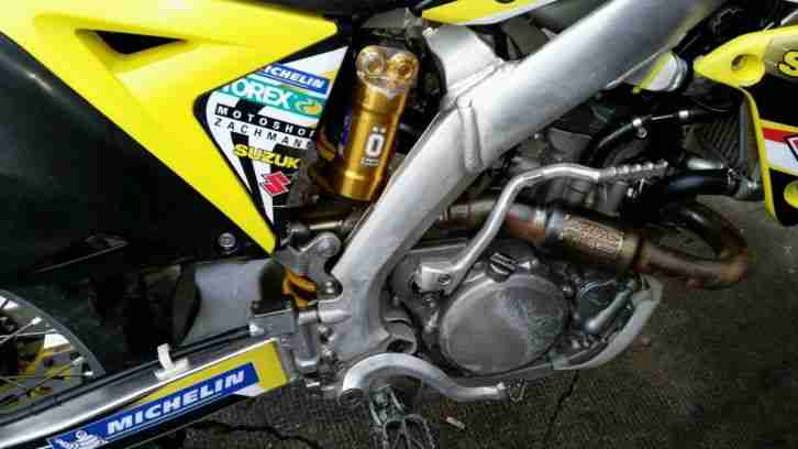 Suzuki rmz 250 motocross 2012 öhlins Fahrwerk x trig gabel pro circuit auspuff