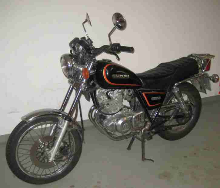 Suzuki, schönes klassisches Motorrad, GN 250, Bj. 1994, Typ NJ 42 A