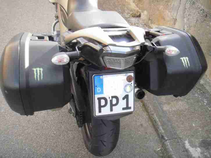 TDM 900 mit 2 x Koffer / Hauptständer / LED / weißer Blinkerglas / nur 13.800 km