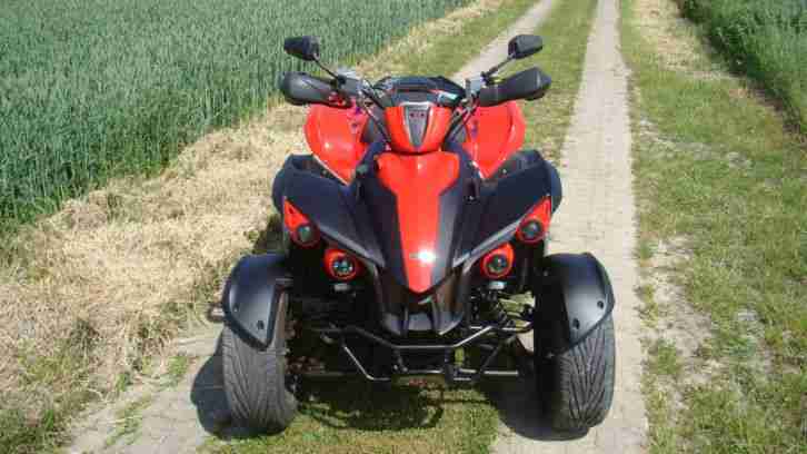 TGB Gunner 550 4x2 Quad Atv mit LoF Zulassung Rot Alufelgen Motor Top Tüv Neu