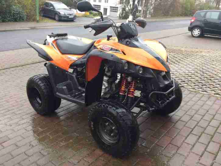 TGB TARGET 325 Quad ATV Topcase Schneeschild Schneeketten