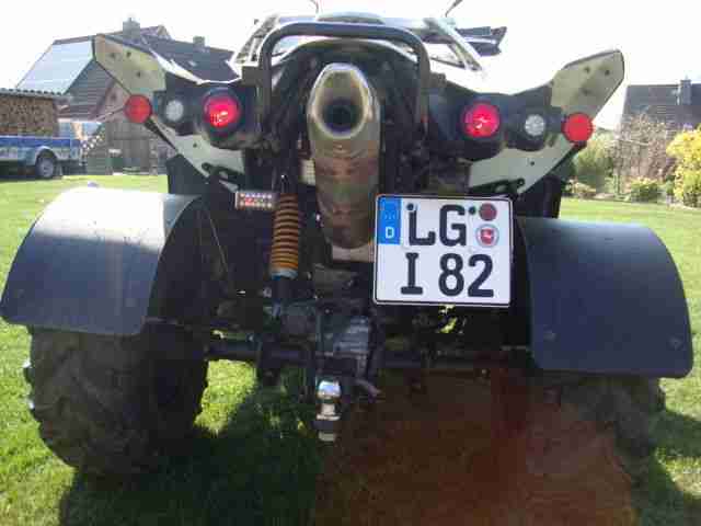 TGB Target 500 IRS 4x4 weiß 2.Hand 5250 KM Tüv 06.2016