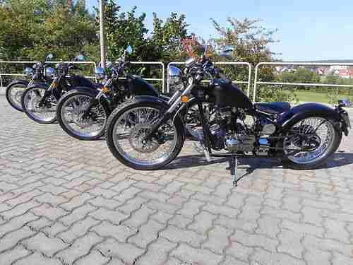 THA Heist-Bobber Chopper 125ccm- Old Style Bike´s - ClevlandCycleWerks Hardtail