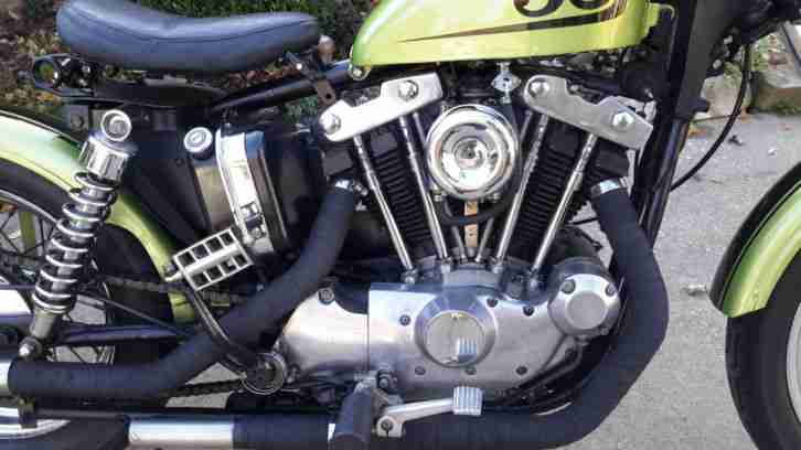 >>>TOP 1976 Harley Davidson Ironhead Sportster Bobber!<<<