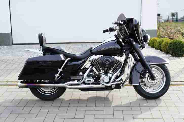 TOP ANGEBOT! Harley-Davidson Touring Road King Police Schwarz Violett Perleffekt