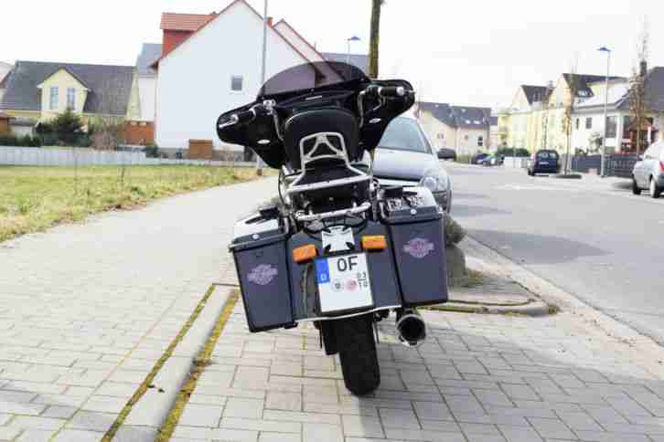 TOP ANGEBOT! Harley-Davidson Touring Road King Police Schwarz Violett Perleffekt