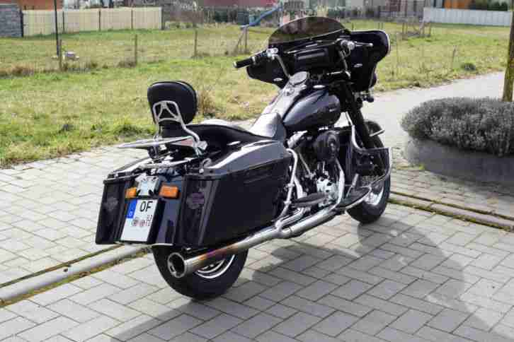 TOP ANGEBOT! Harley-Davidson Touring Road King Police Schwarz Violett Perleffekt