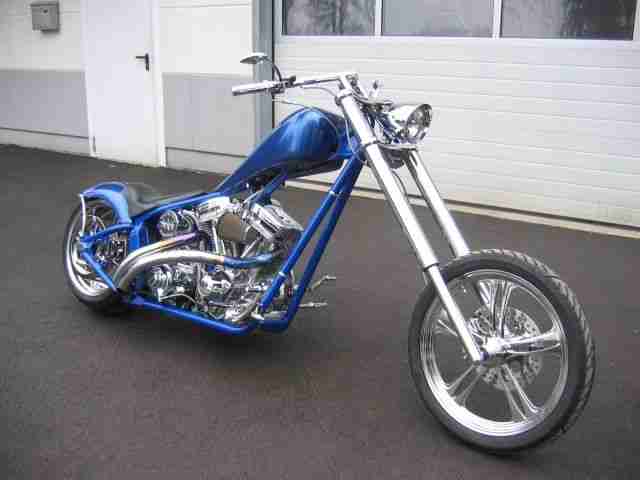 TOP Harley Custombike Air Softail High Neck