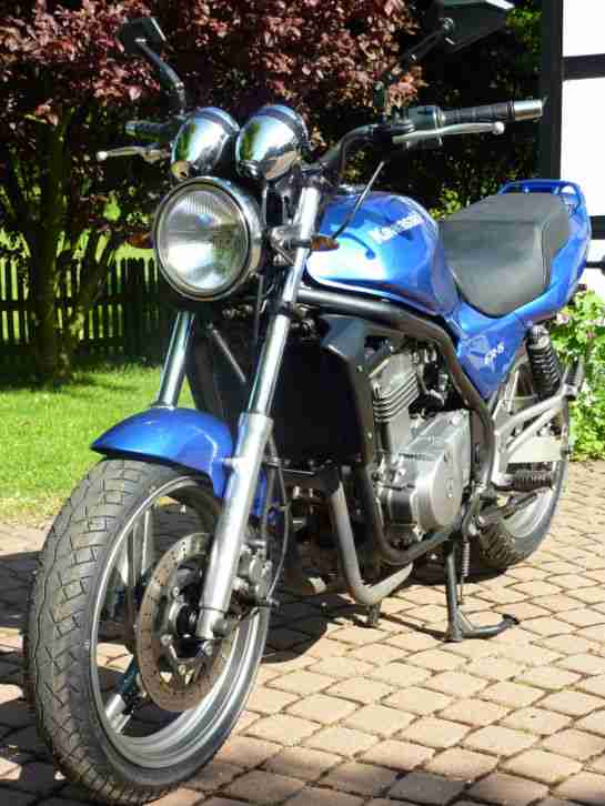 *TOP* KAWASAKI ER 5 "Twister", blau! Kompl. überholt - alles NEU! Nur 19 tkm!