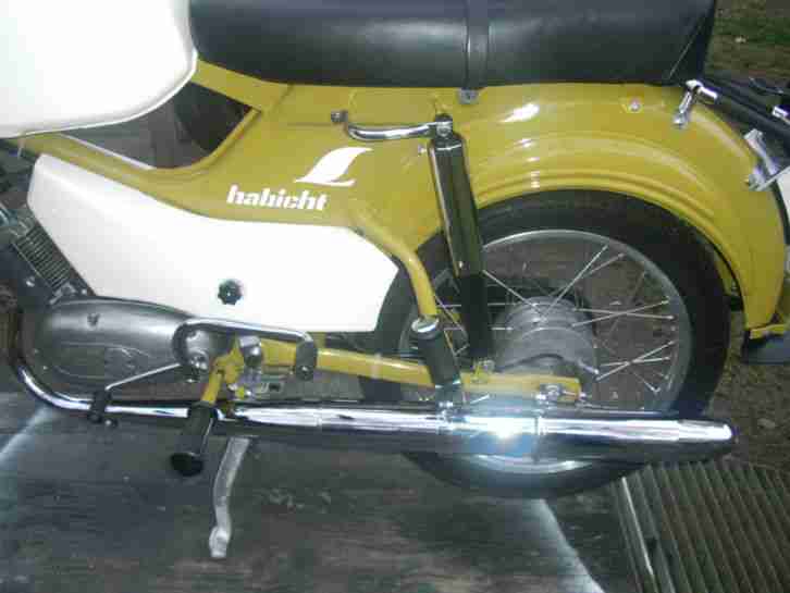 TOP Teil!!! kompletter Neuaufbau! Simson Habicht SR 4-4, Baujahr 1974 - Rarität