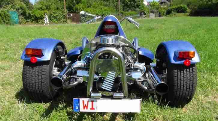 TRIKE Chopper 50PS TÜV NEU TOP im Rewaco FX6 Style
