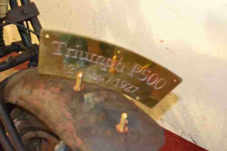 TRIUMPH P 500 - 1927 - Oldtimer