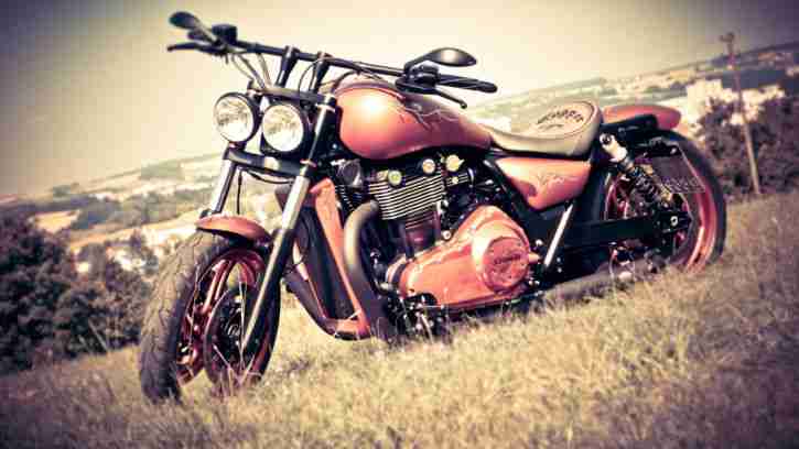 TRIUMPH REGENSBURG - Thunderbird Storm - COPPER BIRD CUSTOM BIKE *SPEZIAL UMBAU*