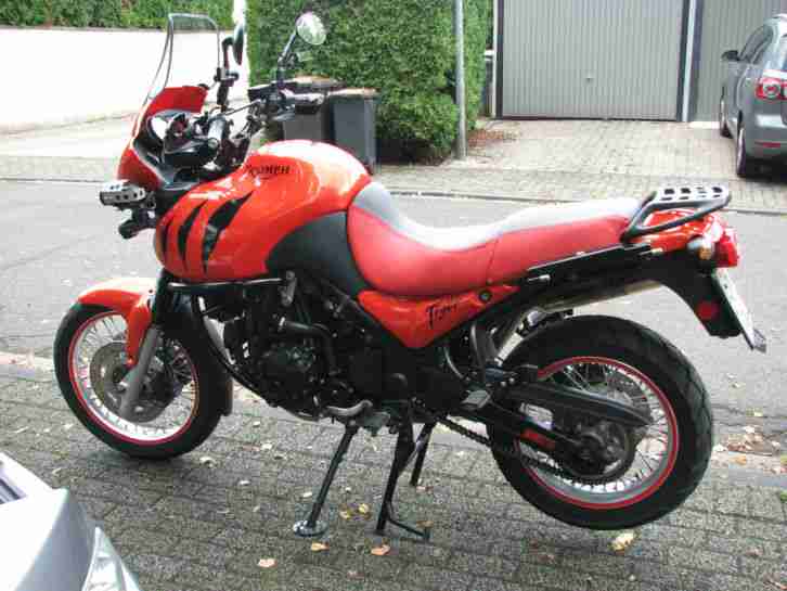 TRIUMPH TIGER 955i/709EN 1.Hand 106PS 4/04 35900 km HU/AU 5/16 Lucifer Orange !!