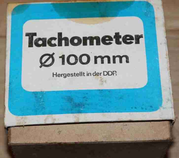 Tachometer DDR RARITÄT! NEU! Mit Verpackung!