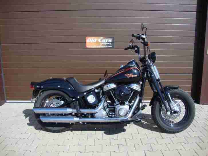 Tankblende Leder Harley Fat Bob