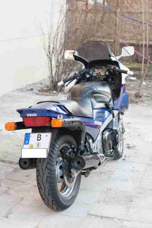 Tankschutzhaube Yamaha FJ1200 Bagster Schwarz