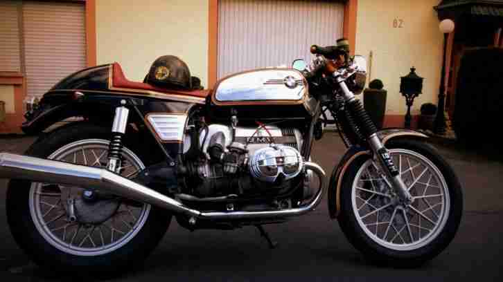 Toasterbomber BMW R45 Cafe racer Toaster Tank