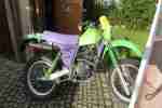 Tolle alte KLX 250 Enduro 1982