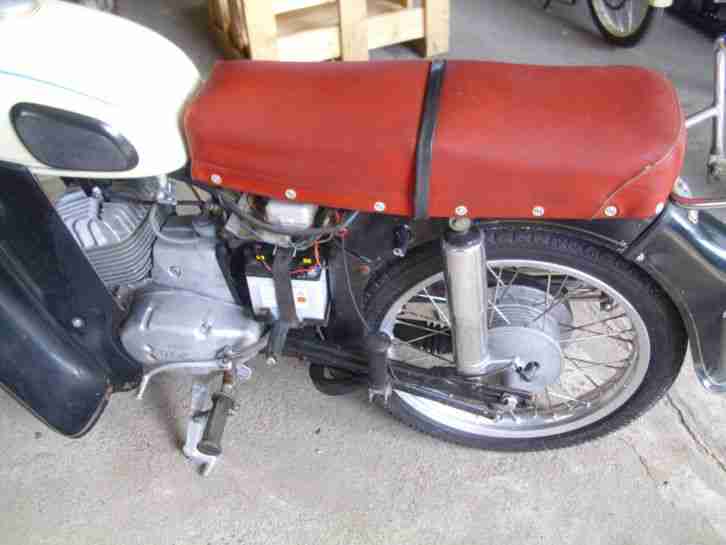 Tolle originale MZ ES150 Bj.1968 9800km, sehr schön, fahrbereit und neu bereift