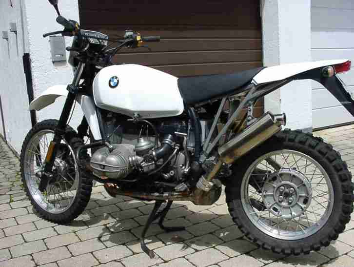 Top BMW R 100 GS Enduro Umbau Einzelstück Gletter (HPN HP) Gelände Liebhaber M