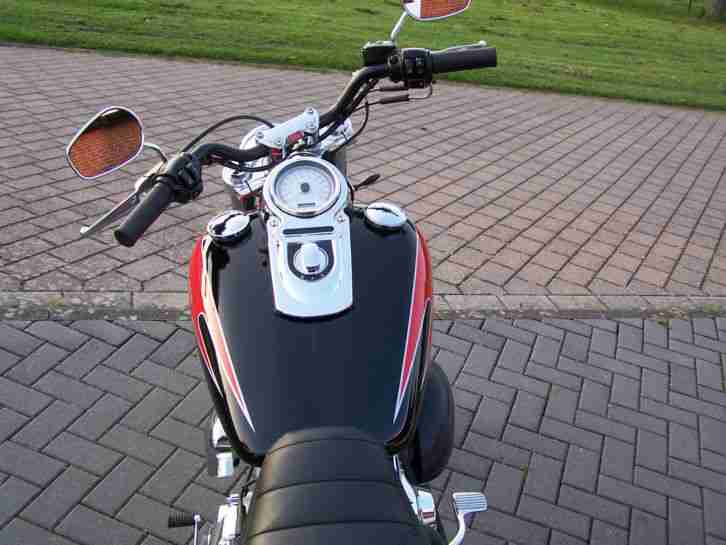 Top Harley Davidson Dyna Super Glide unfallfrei neuwertig