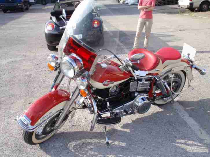 Top Harley Davidson Electra Glide aus 1980