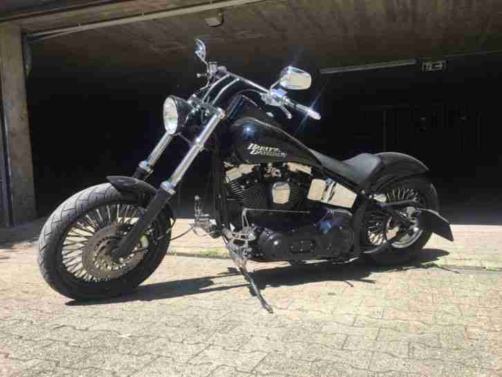 Top Harley Davidson Softail Neuum-Aufbau 2015 Custombike Fatboy