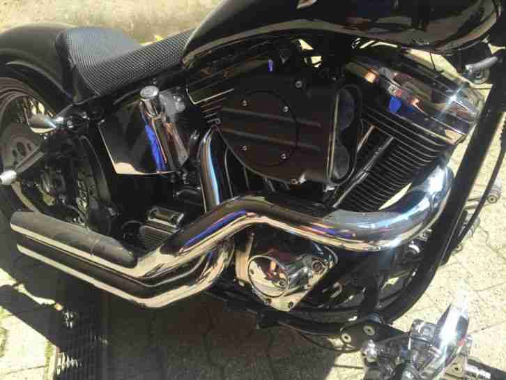 Top Harley Davidson Softail Neuum-Aufbau 2015 Custombike Fatboy