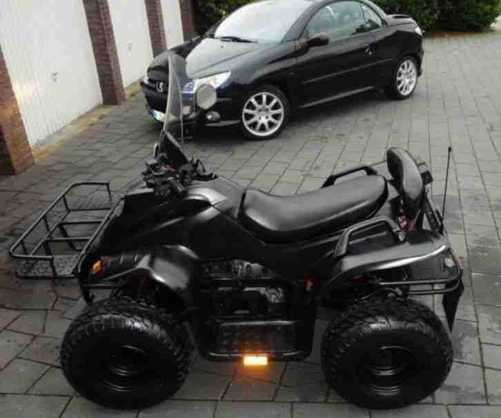 Top Rex Quad 50 ccm mit Moped - Straßenzulassung ab 16 Jahre