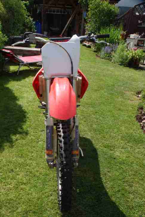 Top gepflegte Honda CRF 450 R Bj. 2004, Motor 2008