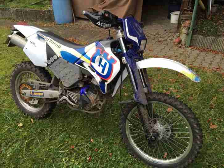 Traumhafte HUSQVARNA TE 610 8AE Enduro TC Cross MX überholter 570er Motor 70 PS