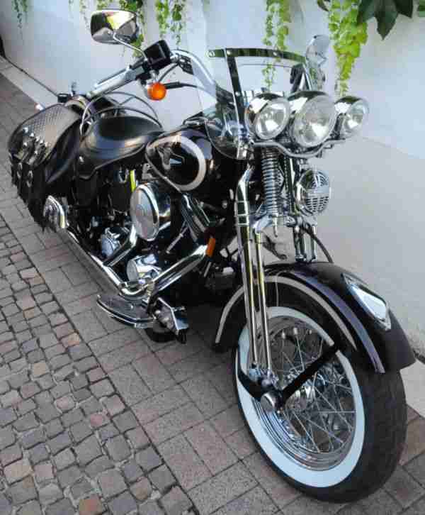 "Traumhafte" Harley-Davidson FLSTS Softail Heritage Springer Classic 1998 95th.