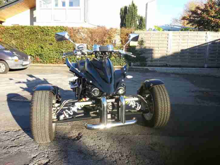 Trike 350cc Racing Spy matt Schwarz Sonderlakierung