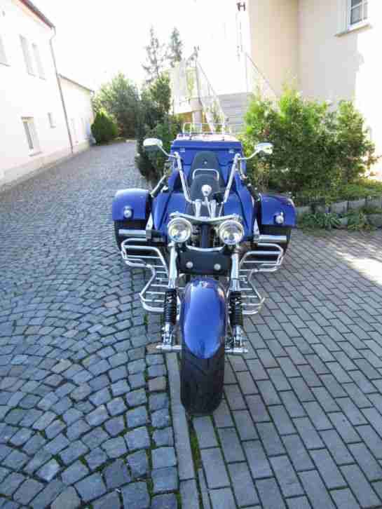 Trike Boom Highway EZ 05/98, viel Chrom und Edelstahl aber nicht verbastelt