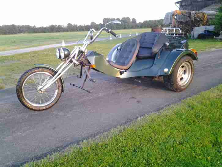 Trike Fecht MF1 Tüv neu 08 2016 VW Motor Grün