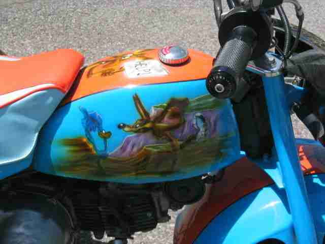 Trike HONDA ATC 90 Customstyle,Eyecatcher,Ausstellungsstück Gulf