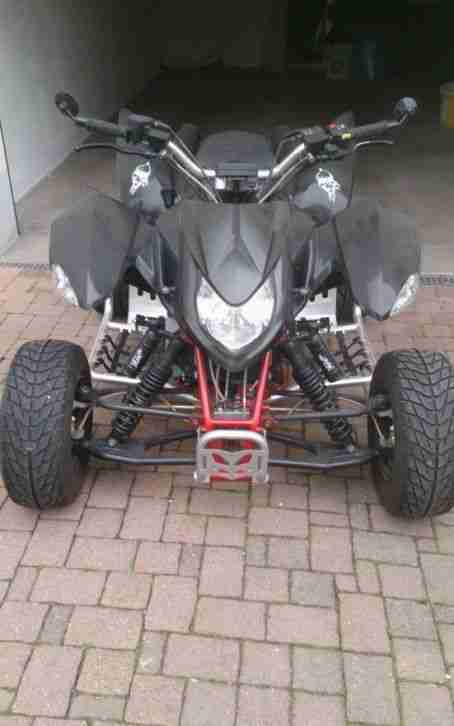 Tritoton Supermoto 300 mit Extras Quad wenig km Zusatz Heckkorb gratis