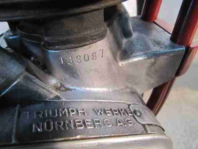 Triumph 125 Oldtimer