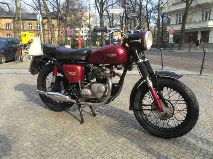 Triumph 3TA Twin Bj. 1966 restauriert