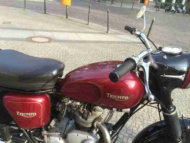 Triumph 3TA Twin Bj. 1966 restauriert