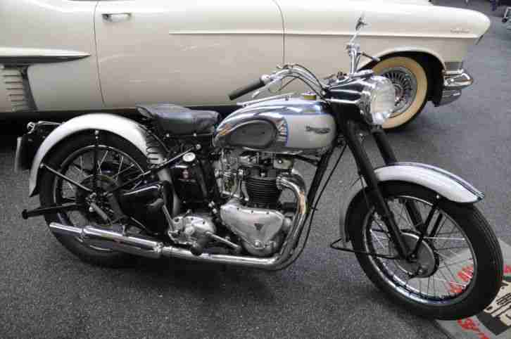 Triumph 5T Speed Twin 1949 pre unit Bobber mit TÜV!!!