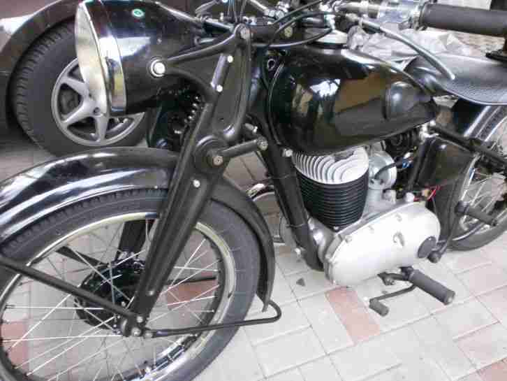 Triumph BDG Bj 1949 Trapezgabel Oldtimer TÜV Papiere